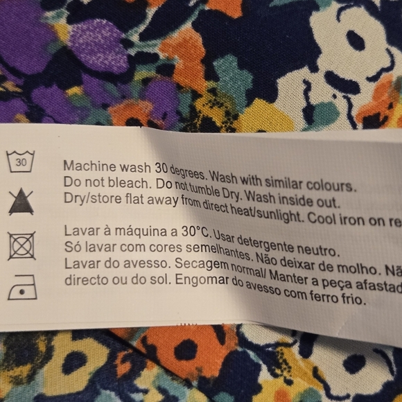 Anthropologie Traffic People Floral Print Smocked Puff Sleeve Romper Small - Picture 8 of 8